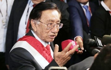 У Перу новы прэзідэнт: восьмы за восем гадоў